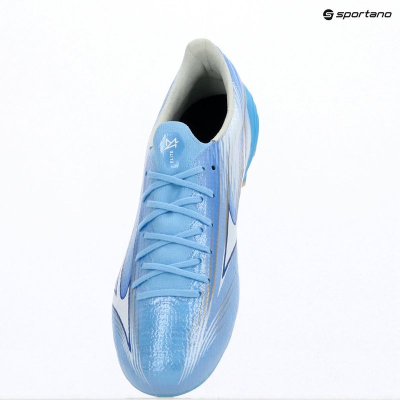 Fußballschuhe Mizuno Alfa III Elite FG sky blue/white 12