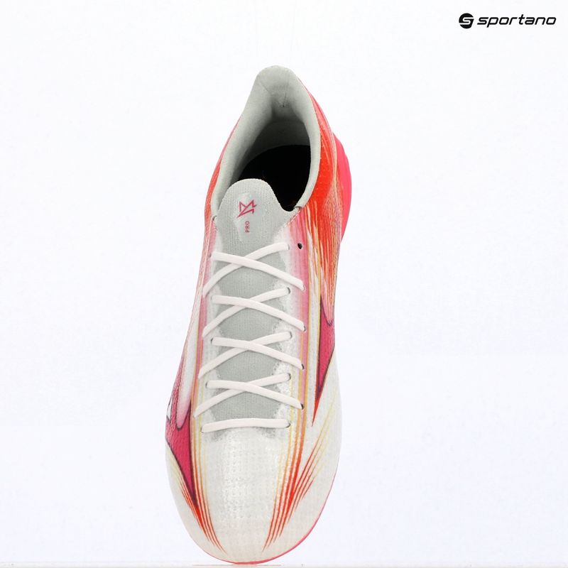 Fußballschuhe Mizuno Alfa III Pro FG white/fuchsia purple 12