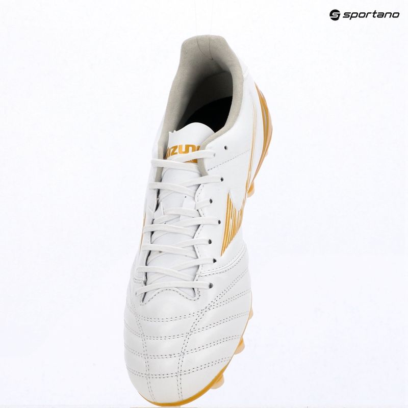 Fußballschuhe Mizuno Morelia Neo IV Pro FG white/mp gold/cool gray 3c 12