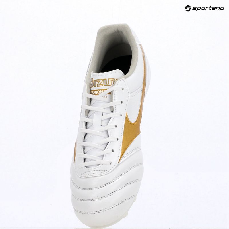 Fußballschuhe Mizuno Morelia II Pro FG white/football gold/galaxy silver 12