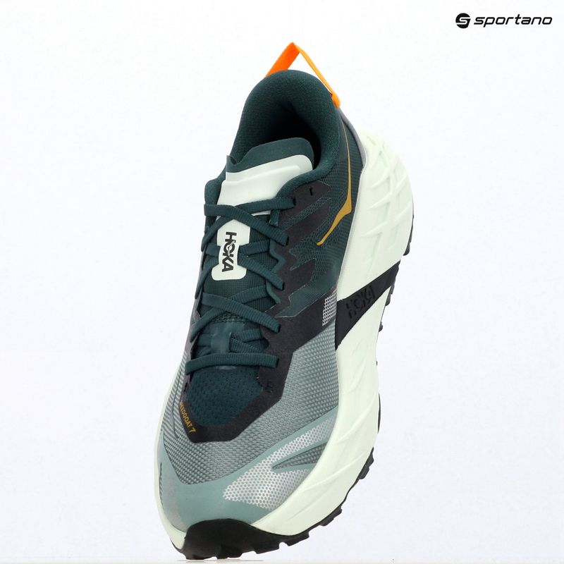 Herren-Laufschuhe HOKA Speedgoat 7 Wide bay leaf/sea glass 9