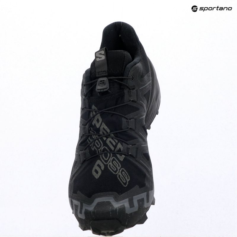 Herren Laufschuhe Salomon Speedcross 6 schwarz/schwarz/phantom 12