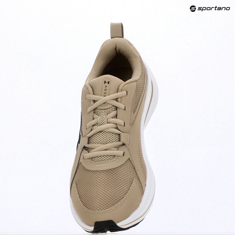 Herren-Laufschuhe Under Armour Assert 11 city khaki/summit white/summit white 9