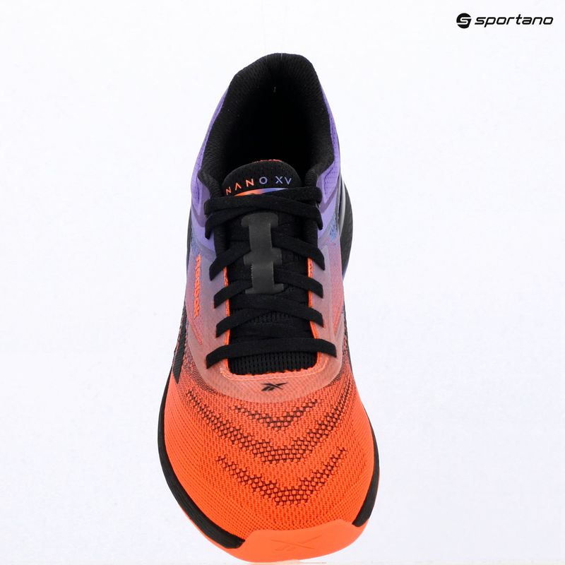 Trainingsschuhe Reebok Nano X5 ftw white/flash orange/royal purple 9