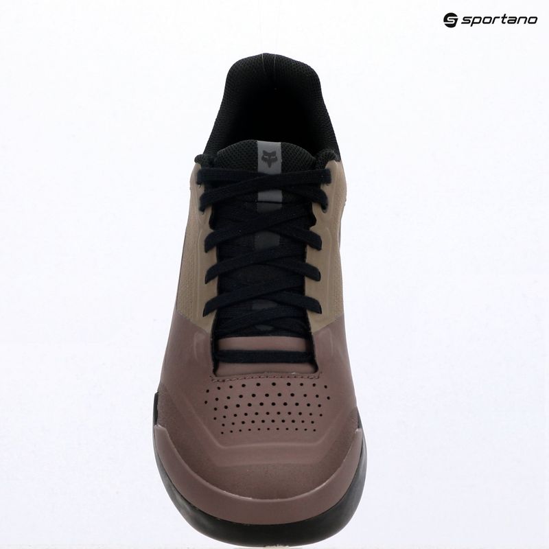 Flat-Pedal-Schuhe Herren Fox Racing Fox Union Flat pure dusk 15