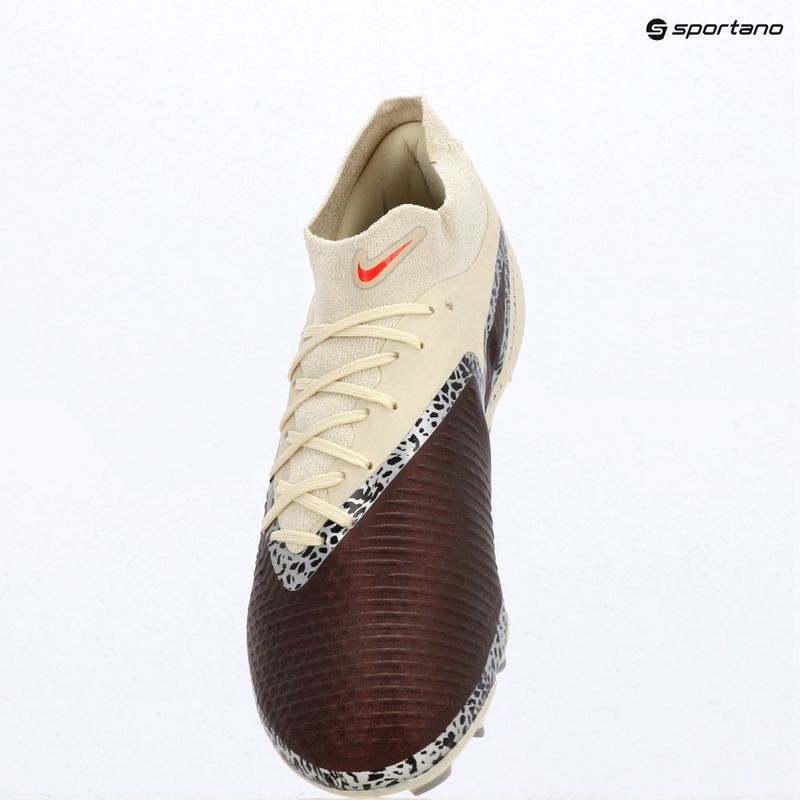 Herren-Fußballschuhe Nike United Phantom 6 High Academy MG burgundy crush/fossil/university red 9
