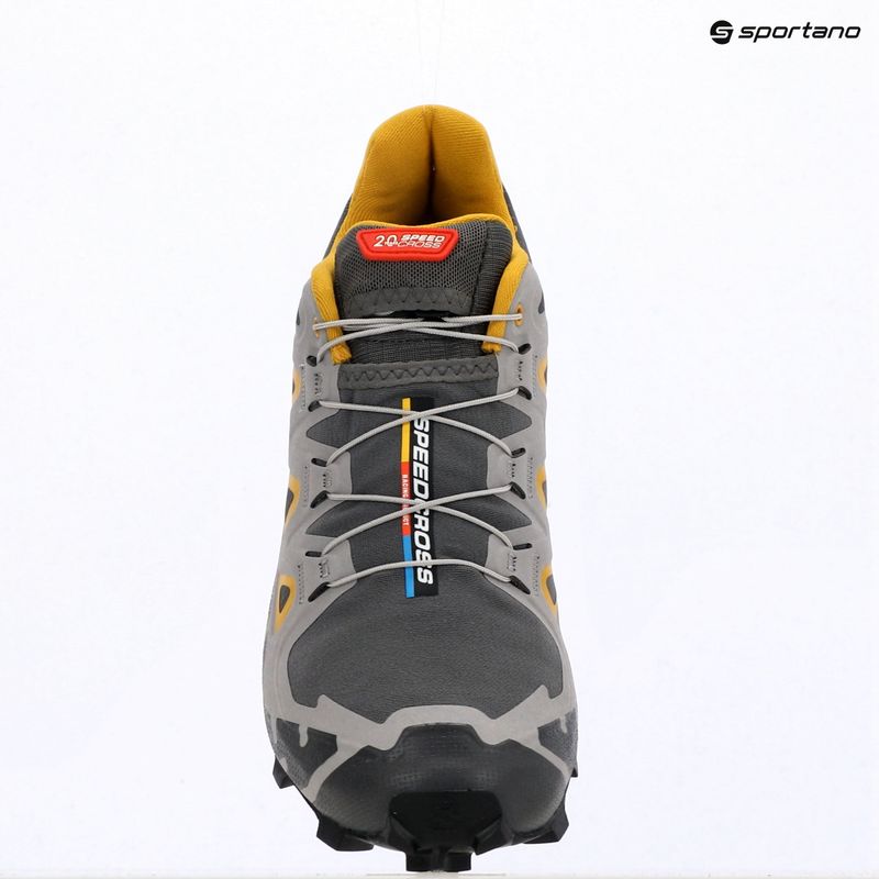 Laufschuhe Salomon Speedcross 6 20 Years Q2 castelrock/asphalt/arrowwood 9