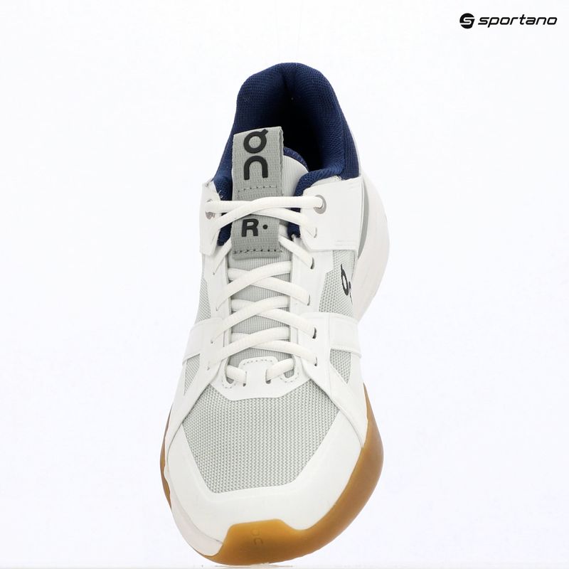 Herren-Tennisschuhe On Running The Rodger Clubhouse Pro white/iceberg 13