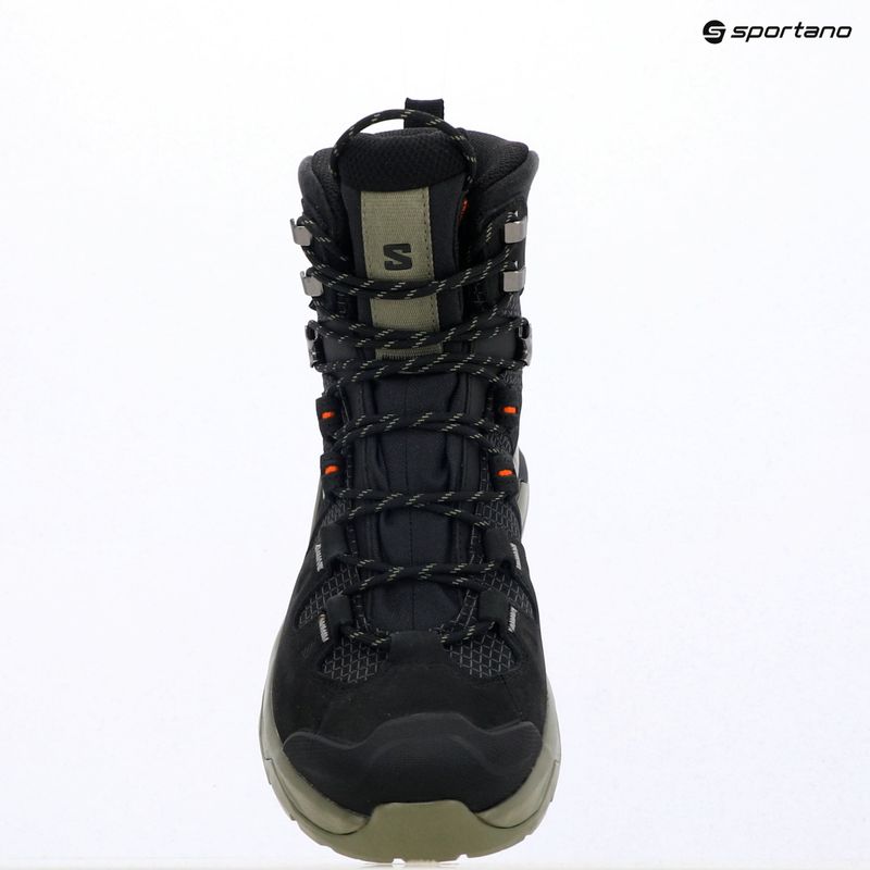 Trekkingschuhe Herren Salomon Quest 5 GTX black/dlicgr/black 20