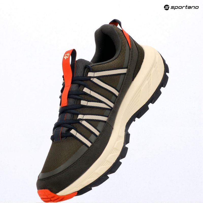 Wanderschuhe Herren Jack Wolfskin Wild Hike Texapore Low obsidian moss 17