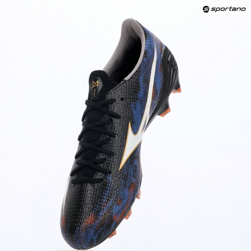 Fußballschuhe Mizuno Alpha III Japan FG black/ancient water 12