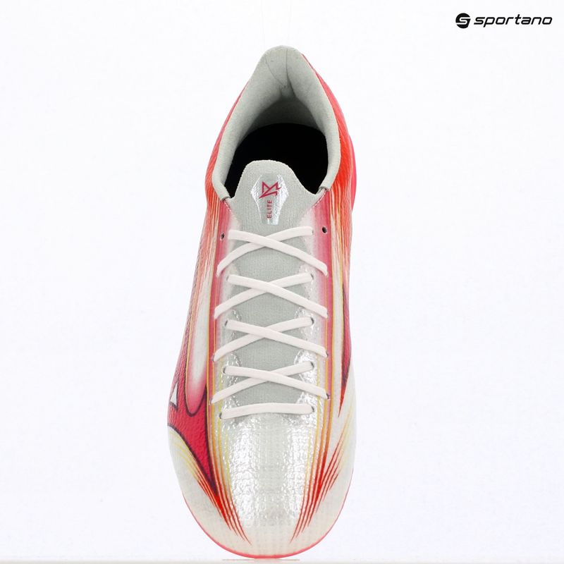 Fußballschuhe Mizuno Alfa III Elite AG white/fuchsia purple 12