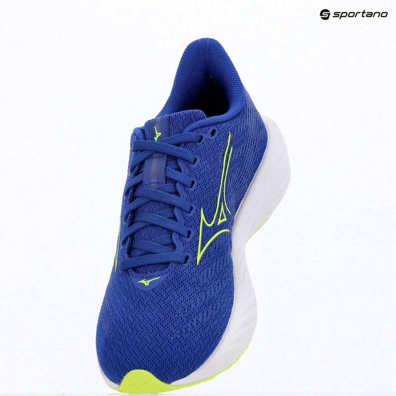 Kinder-Laufschuhe Mizuno Enerzy Rider Jr surf the web/lightning yellow 9
