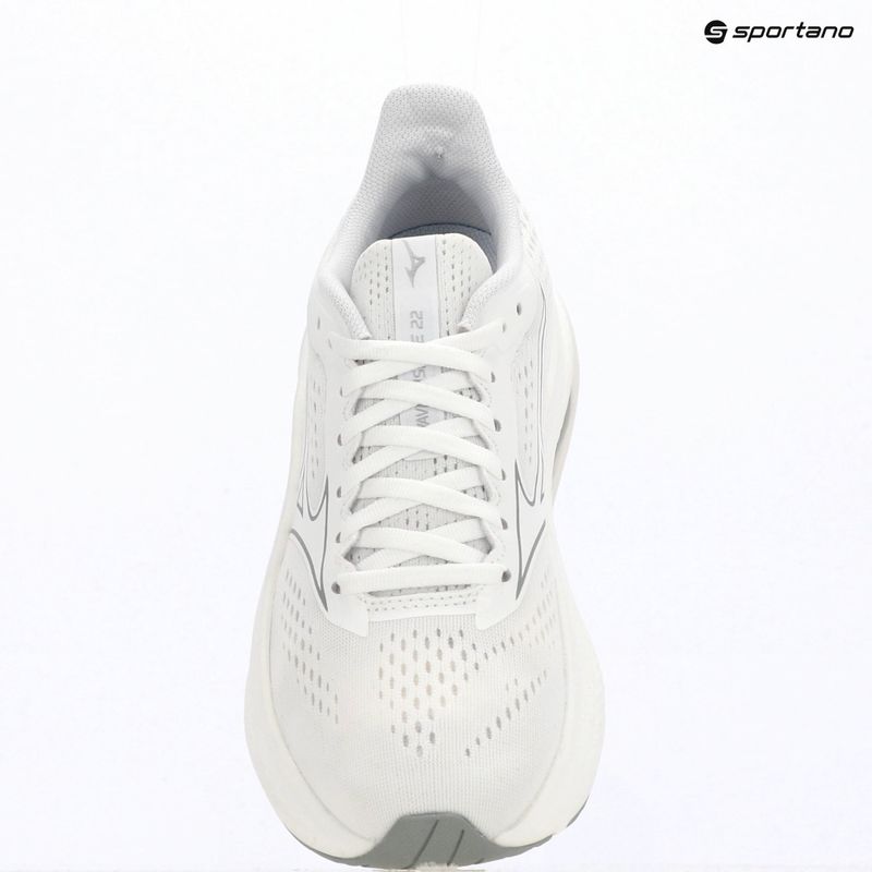 Damen-Laufschuhe Mizuno Wave Inspire 22 white/white/harbor mist 9