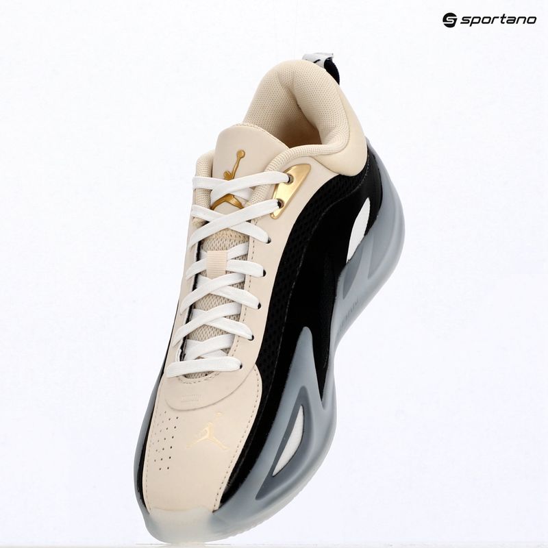 Damen-Basketballschuhe Jordan Heir Series 2 Precious Medal pearl white/black/metallic gold/white 16