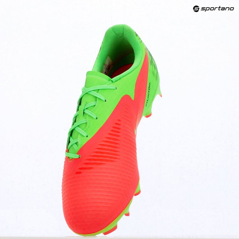 Herren-Fußballschuhe Nike Phantom 6 Low Academy Erling Haaland FG hot punch/green strike/black 15
