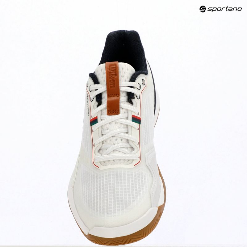 Herren-Tennisschuhe Wilson Rush Pro 5 white/navy blazer/gum 11