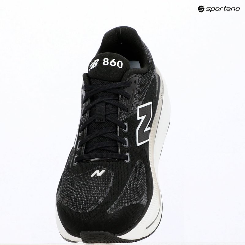 Herren-Laufschuhe  New Balance Fresh Foam 860's V15 black/ 103 white 13