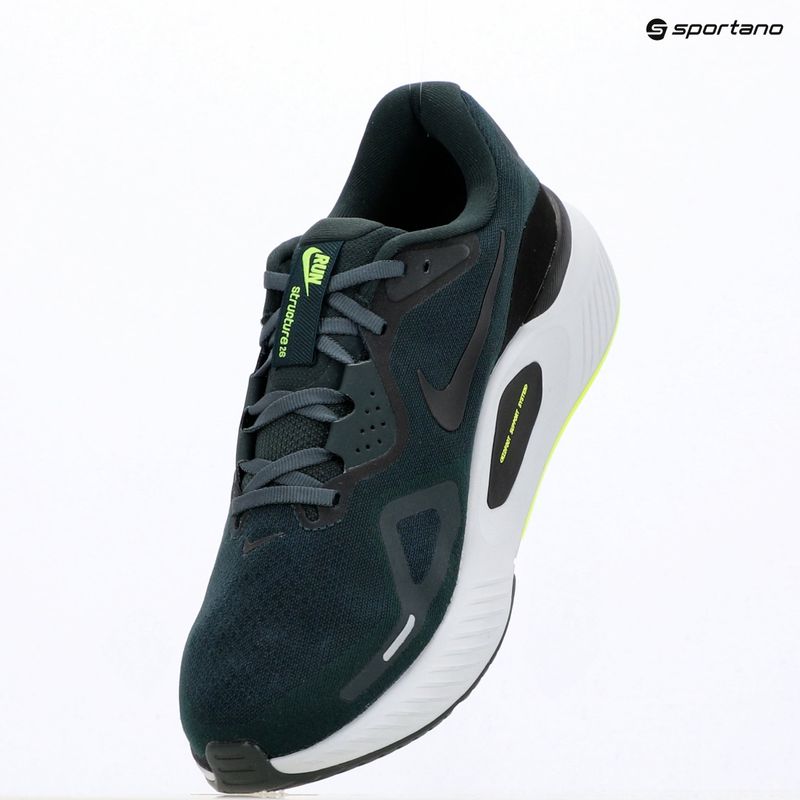 Herren-Laufschuhe Nike Structure 26 Wide seaweed/volt/pure platin 9