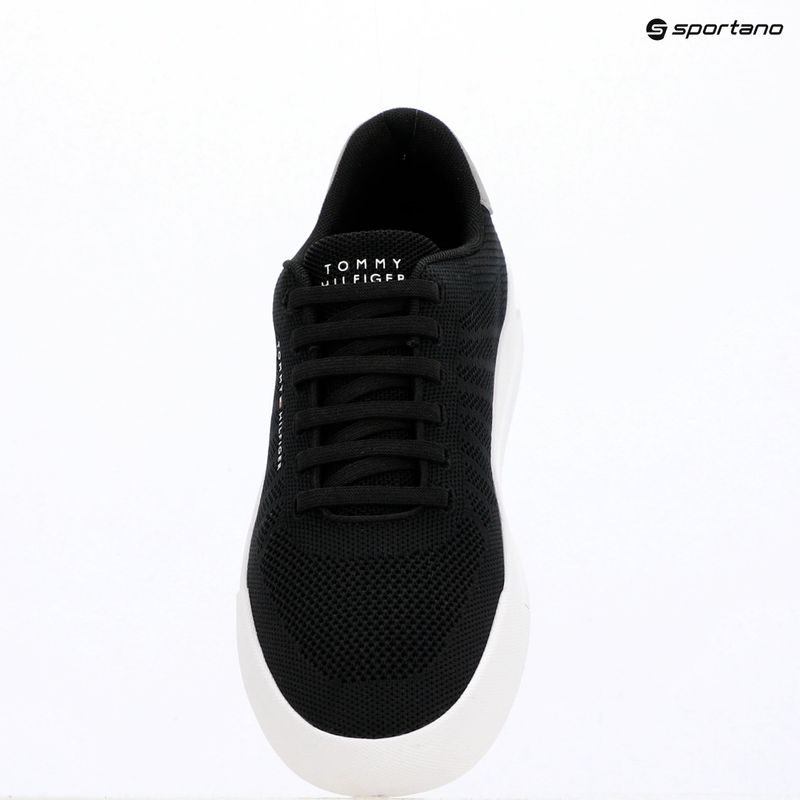 Herren-Turnschuhe Tommy Hilfiger Court Knit black 9