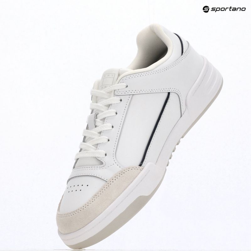 Herren Schuhe Tommy Jeans Cupsole Leather white 9