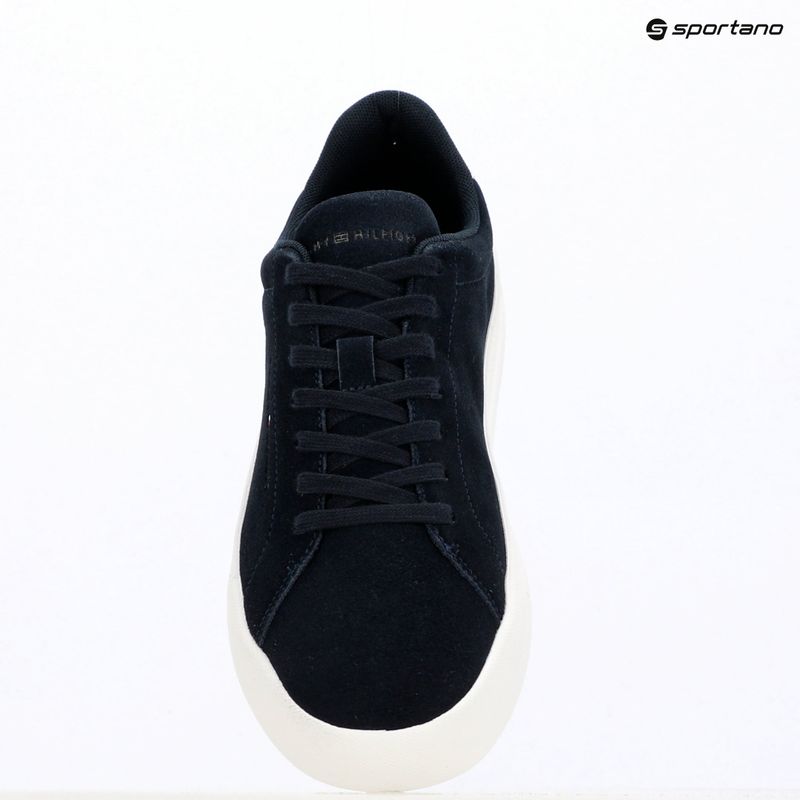 Herren Schuhe Tommy Hilfiger Court Core Suede desert sky 9