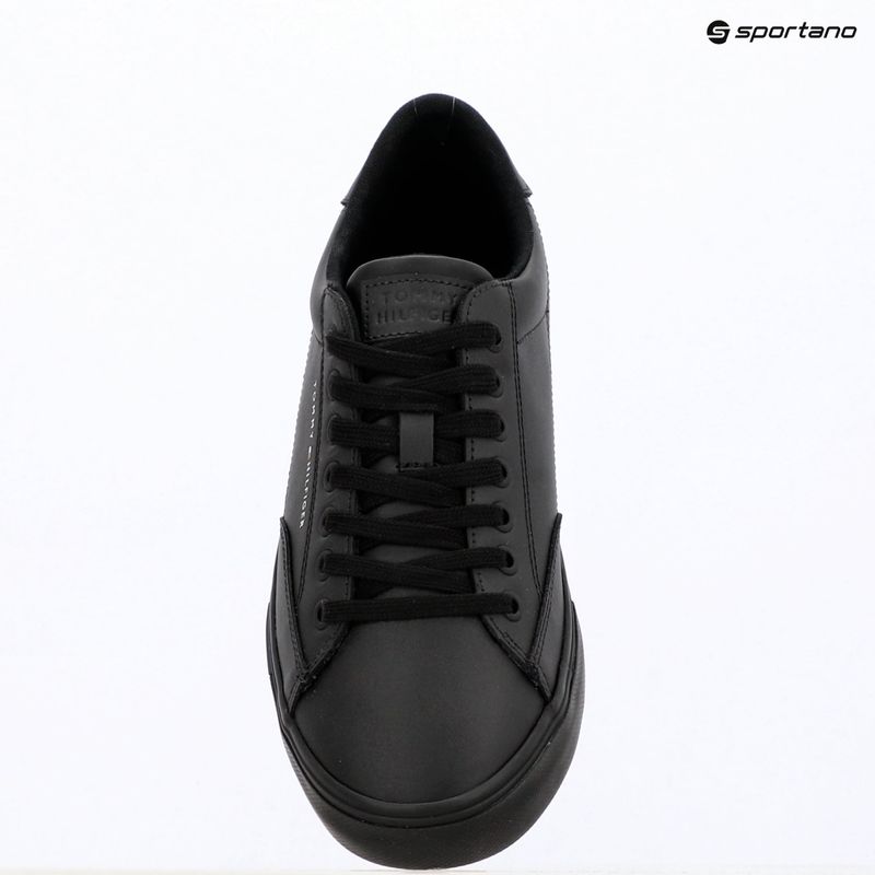 Herren-Turnschuhe Tommy Hilfiger Vulc Core RBW Long Lace Leather black 9