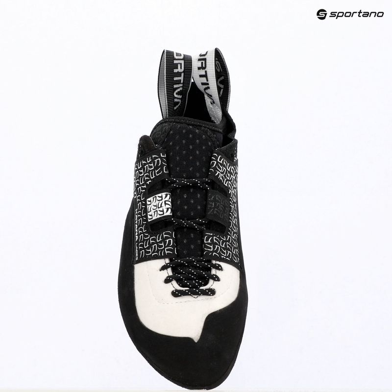 La Sportiva Kinderkletterschuh Katana Schnürsenkel weiß/schwarz 16