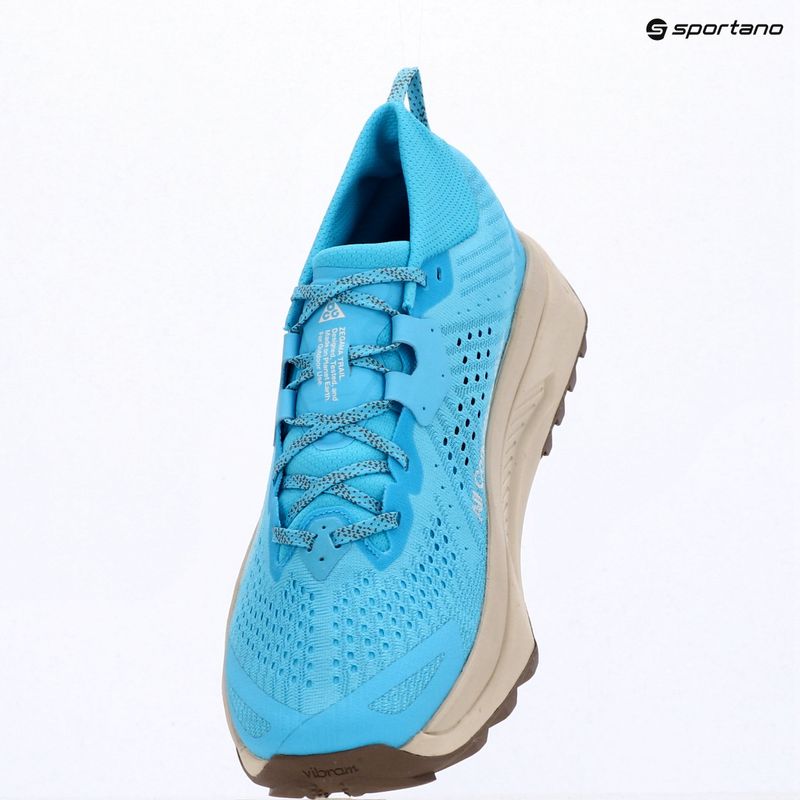 Herren-Laufschuhe Nike ACG Zegama Trail balightic blue/light orewood brown/white 9