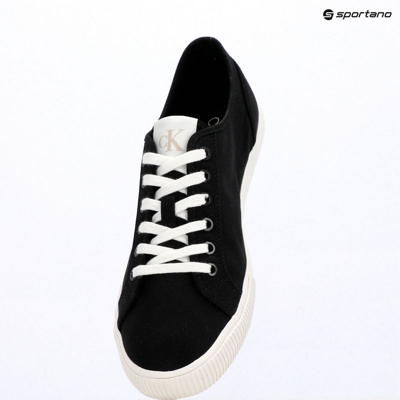 Herren-Turnschuhe Calvin Klein YM0YM01209 3 Ess Vulc Low Mg Canvas ck black/bright white 9