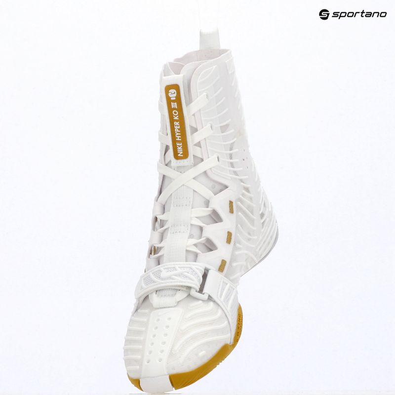 Boxerstiefel Nike HyperKo 3 white/metallic gold 18