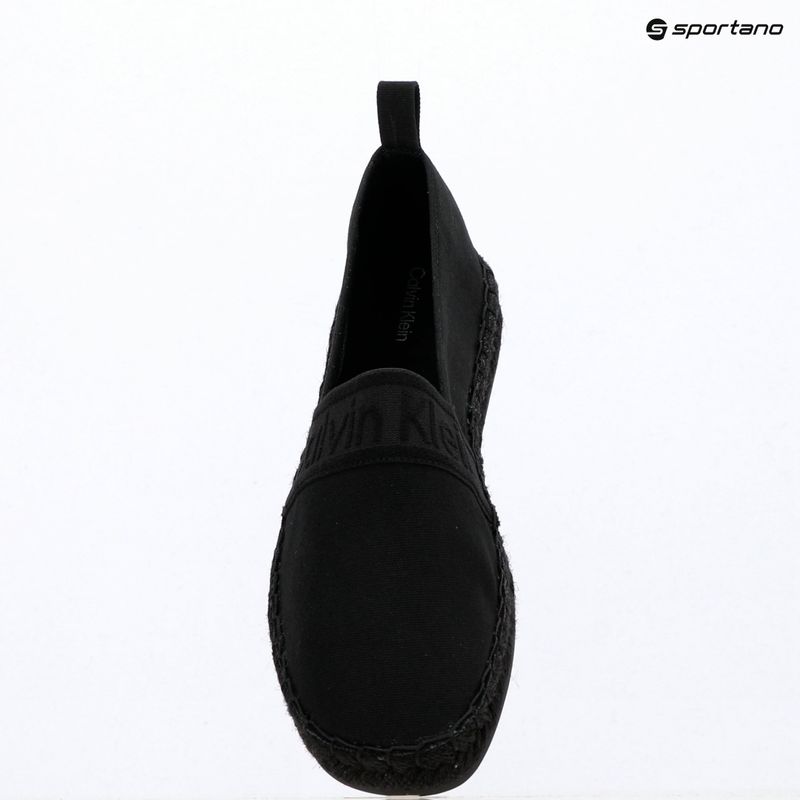 Damen-Espadrilles Calvin Klein HW0HW02934 Oblique Webbing Triple Black 9