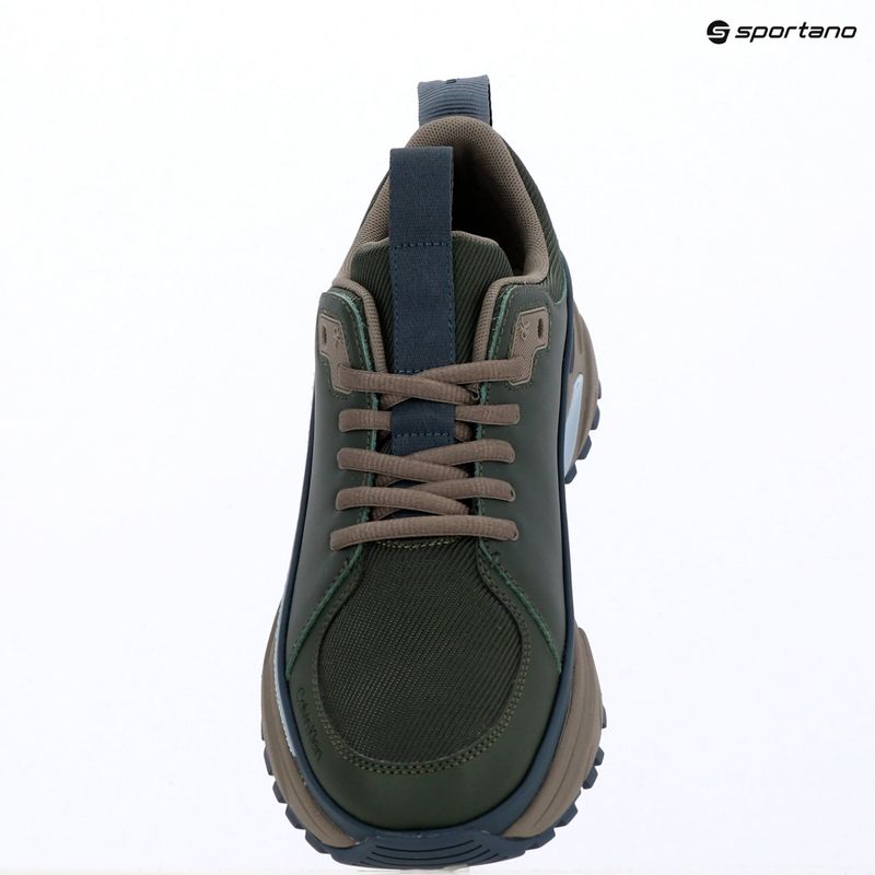 Herren Schuhe Calvin Klein YM0YM01417 Hike Runner Laceup Tech Mix thym/taupe smog 9