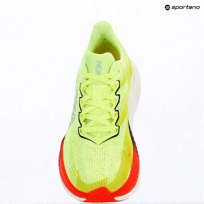 Damen Laufschuhe Hoka Mach X 3 Nneon yuzu/squid ink 18