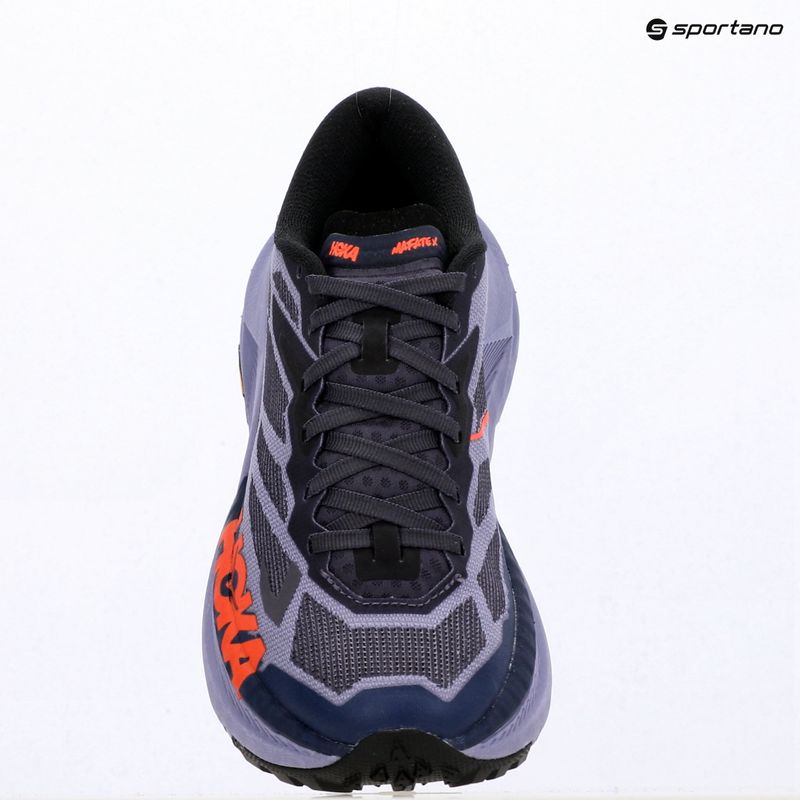 Damen-Laufschuhe HOKA Mafate X berry jam/squid ink 17