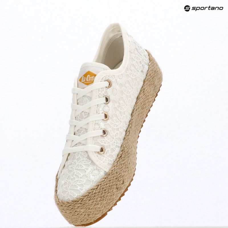 Damen Espadrilles Lee Cooper LCW-26-31-4326LA white 11