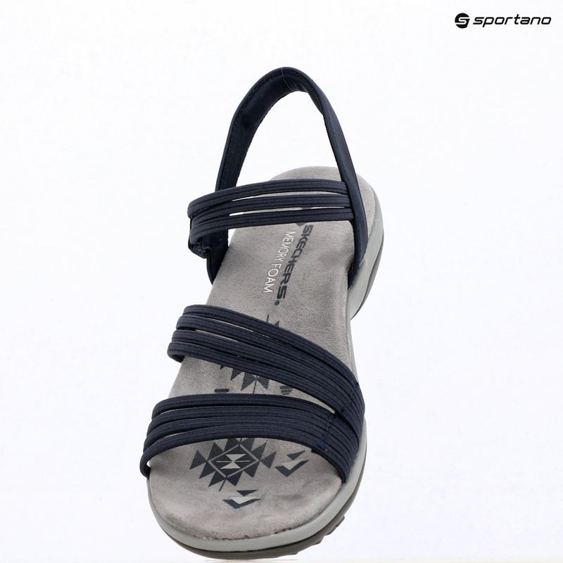 Damensandalen SKECHERS Reggae Slim Coffee Run blue 11
