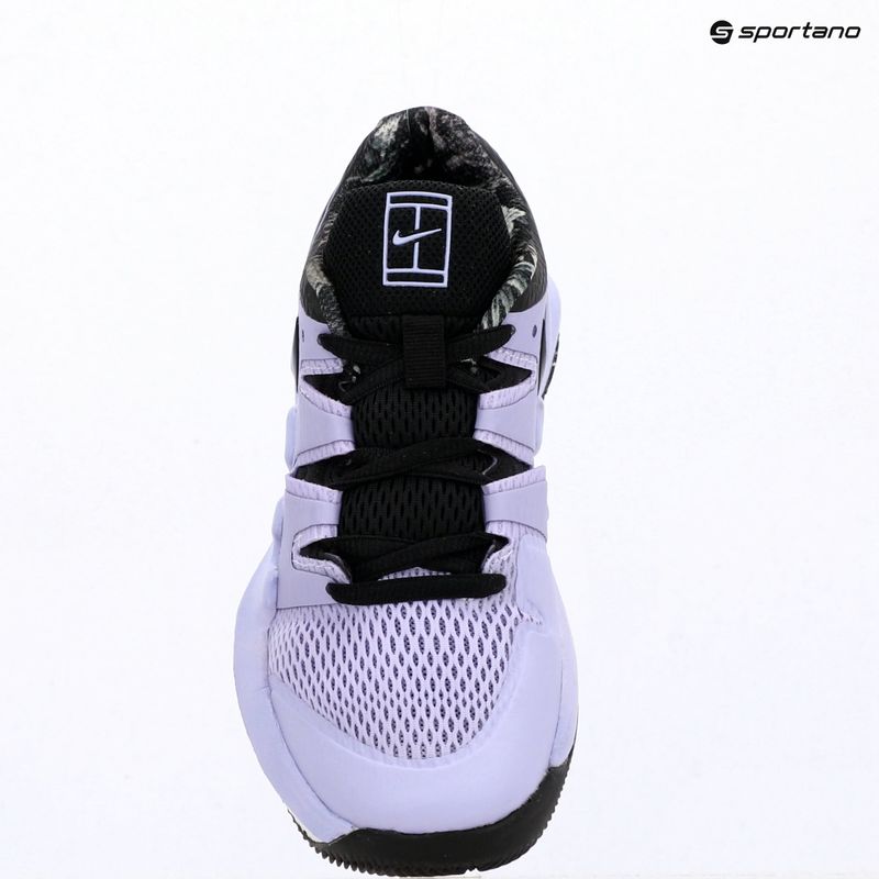 Tennisschuhe für Kinder Nike Court Vapor X Jr purple agate/white/hyper crimson/black 16