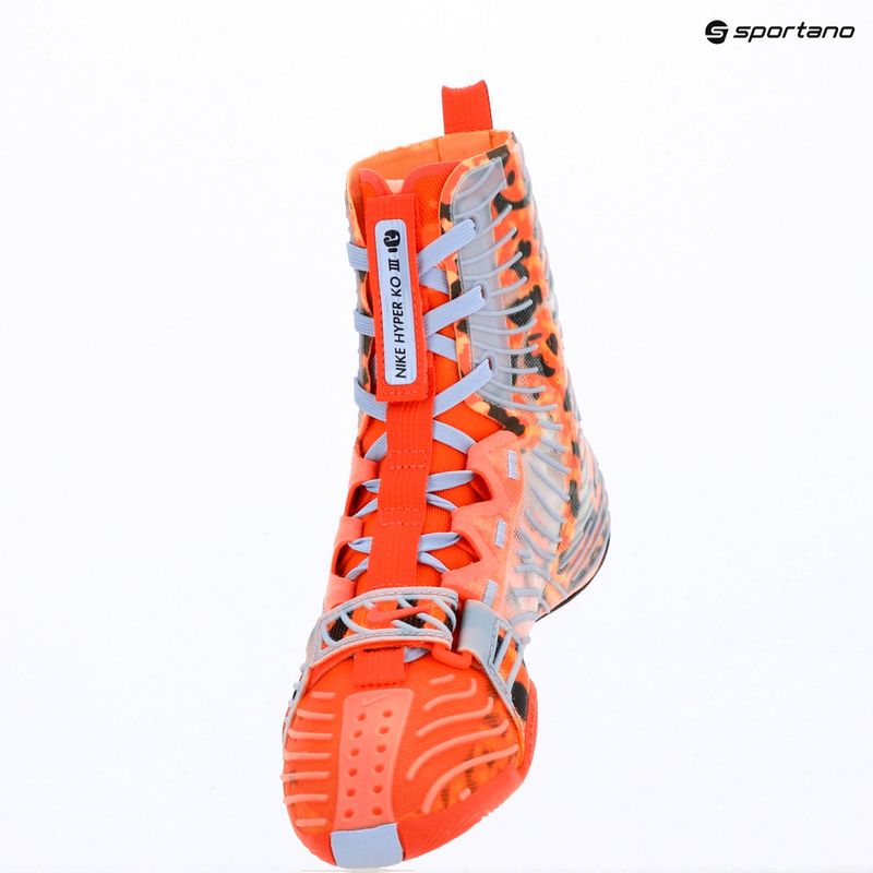 Boxerstiefel Nike HyperKo 3 SE black/bright crimson/aluminum 11
