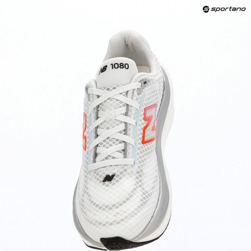 Damen-Laufschuhe  New Balance 1080's V15 103 white/pink heat/tangerine heat 13