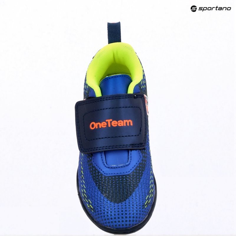 Fußballschuhe Kinder OneTeam Robero Junior TF Dunkelblau/Blau 9