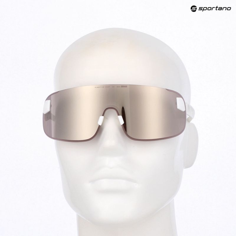 Sonnenbrille POC Elicit hydrogen white/clarity road/sunny silver 6