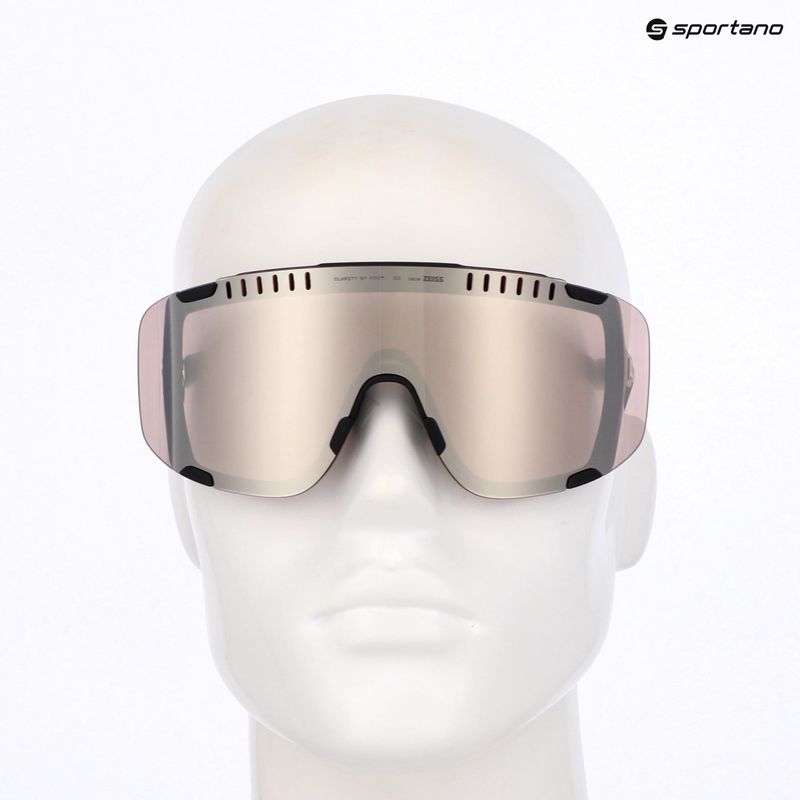 Sonnenbrille POC Devour uranium black/clarity trail/partly sunny silver 6