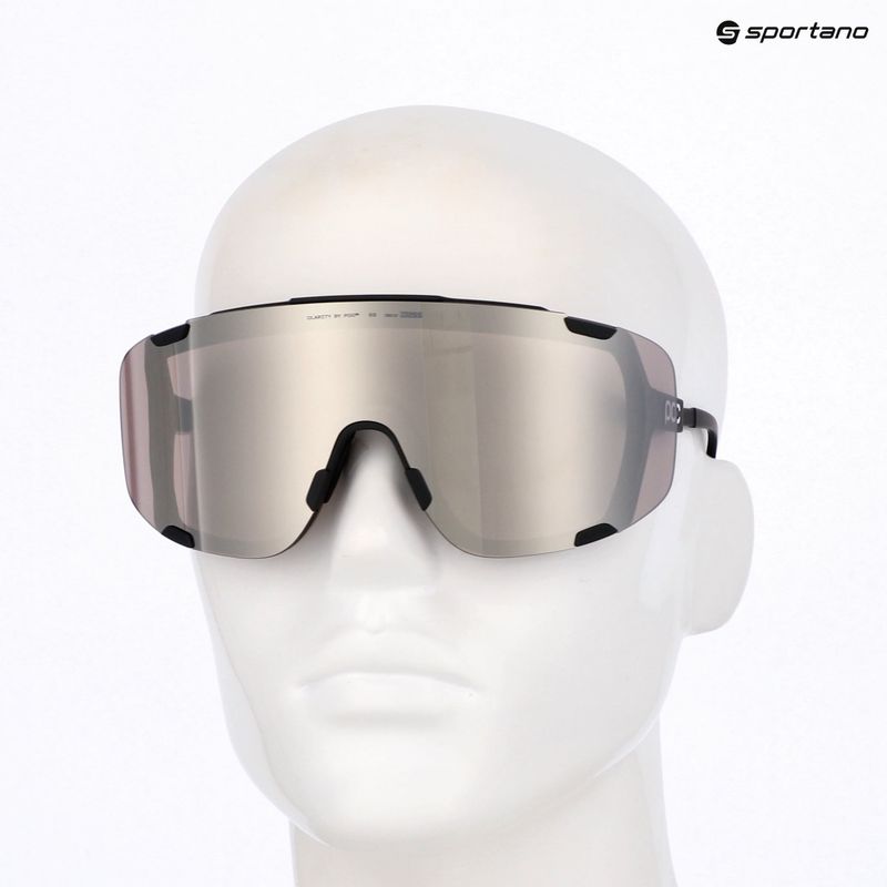 Sonnenbrille POC Devour uranium black/clarity road/sunny silver 6