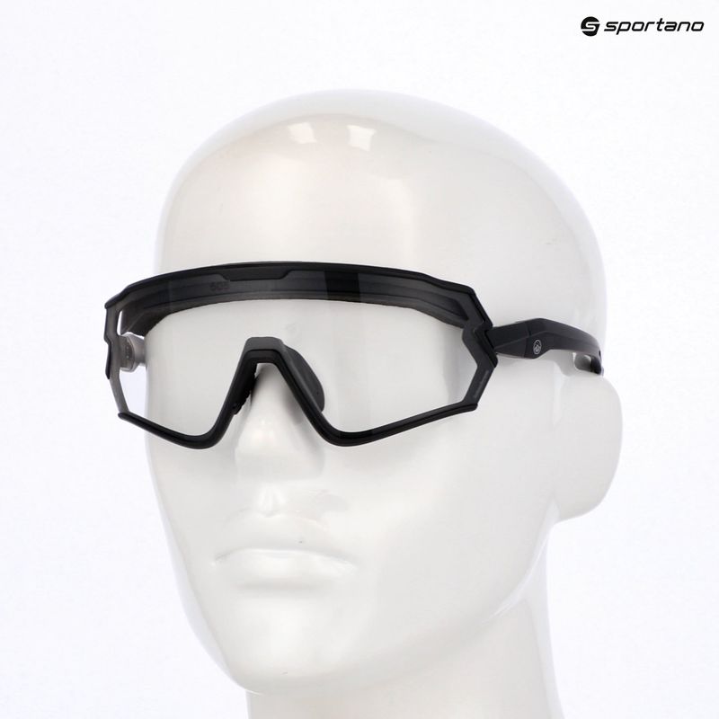Sonnenbrille Tripout Infinity black/clear photochromic 3