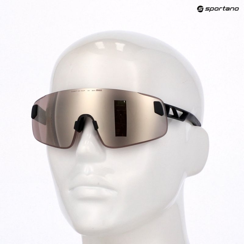 Sonnenbrille POC Elicit Toric uranium black/clarity road/sunny silver 6