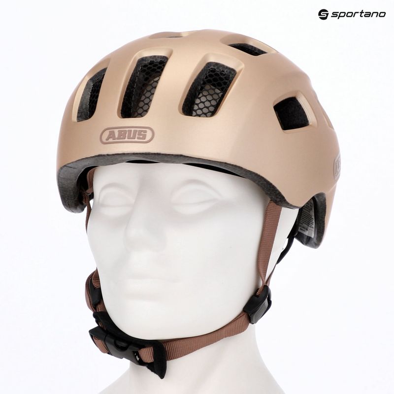 Fahrradhelm Kinder ABUS Youn-I 2.0 champagne gold 16