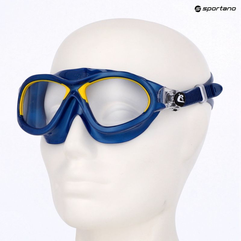 Schwimmbrille Kinder Cressi Mini Cobra blue/yellow 6