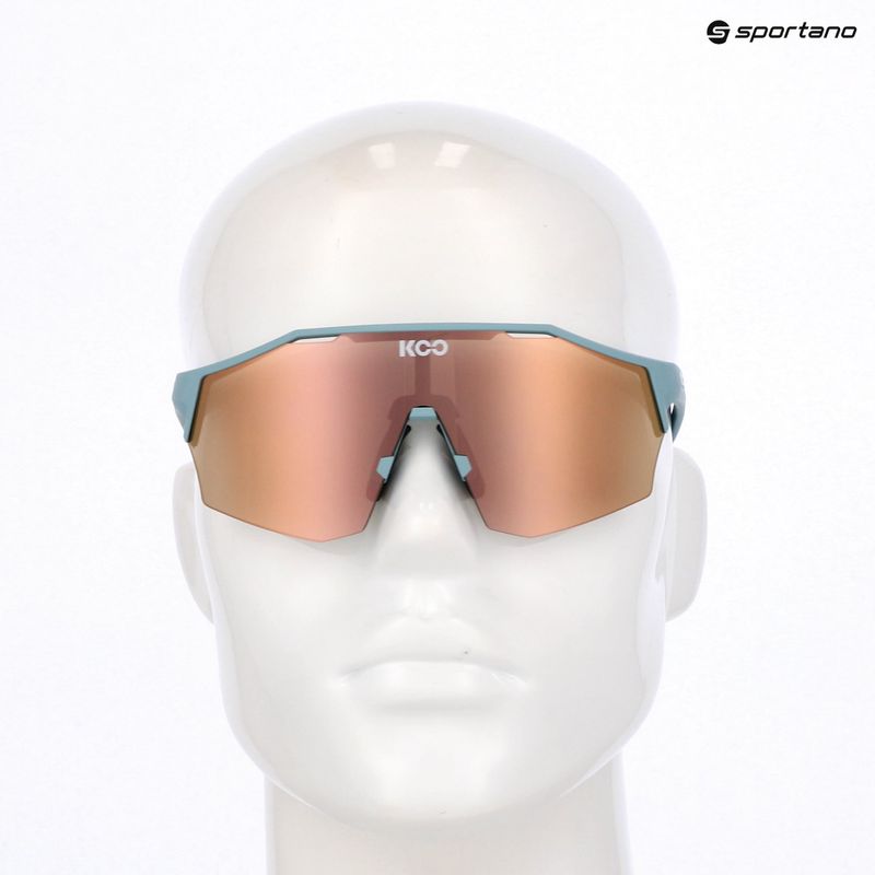 Sonnenbrille Koo Alibi harbor blue/matt copper mirror 6