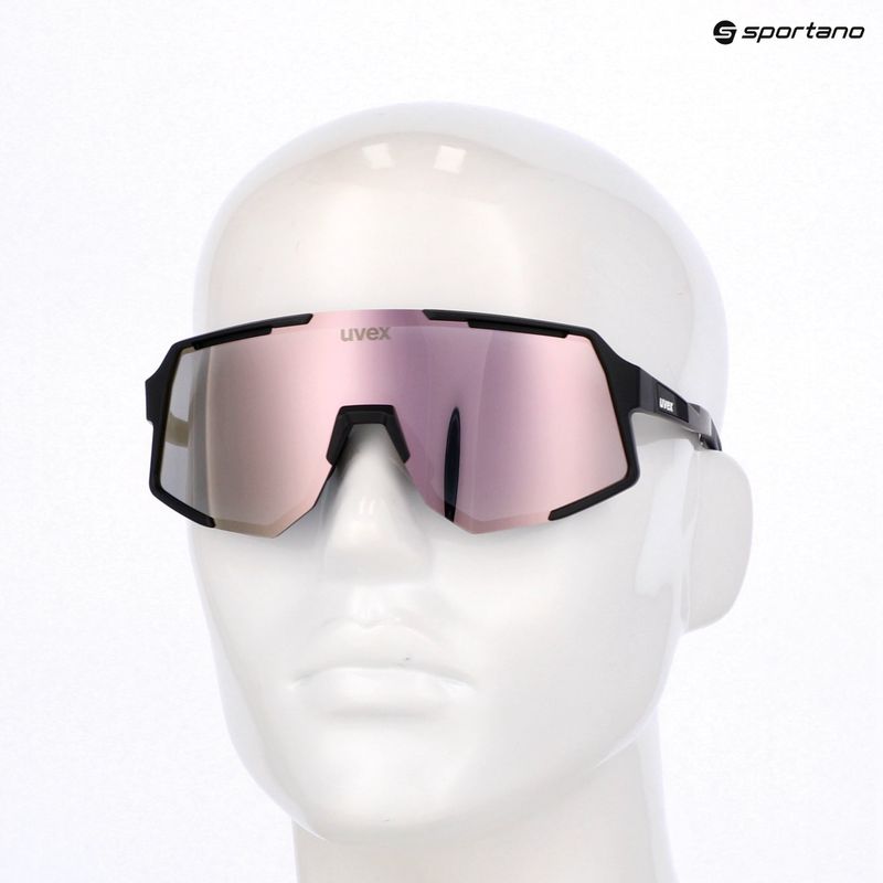 Sonnenbrille UVEX Sequenze black matt/mirror silver 7